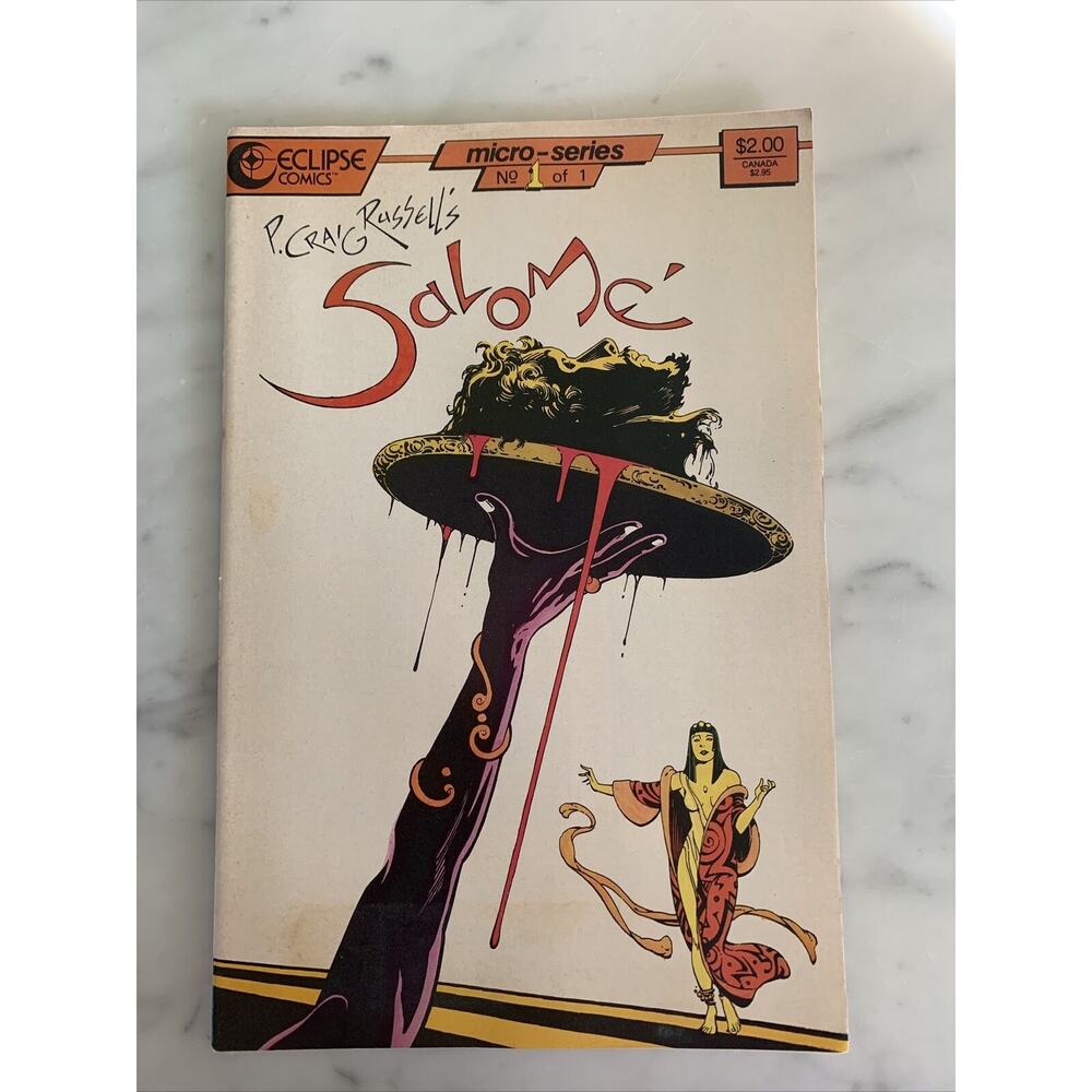 Salome' Comic Book by Eclipse Comics 1986